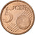 Finlandia, 5 Euro Cent, 2001, Vantaa, AU(55-58), Miedź platerowana stalą