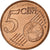 Francja, 5 Euro Cent, 1999, Paris, MS(60-62), Miedź platerowana stalą, KM:1284