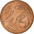 Francja, 2 Euro Cent, 2000, Paris, MS(60-62), Miedź platerowana stalą, KM:1283