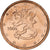 Finnland, 2 Euro Cent, 2000, Vantaa, VZ, Copper Plated Steel, KM:99
