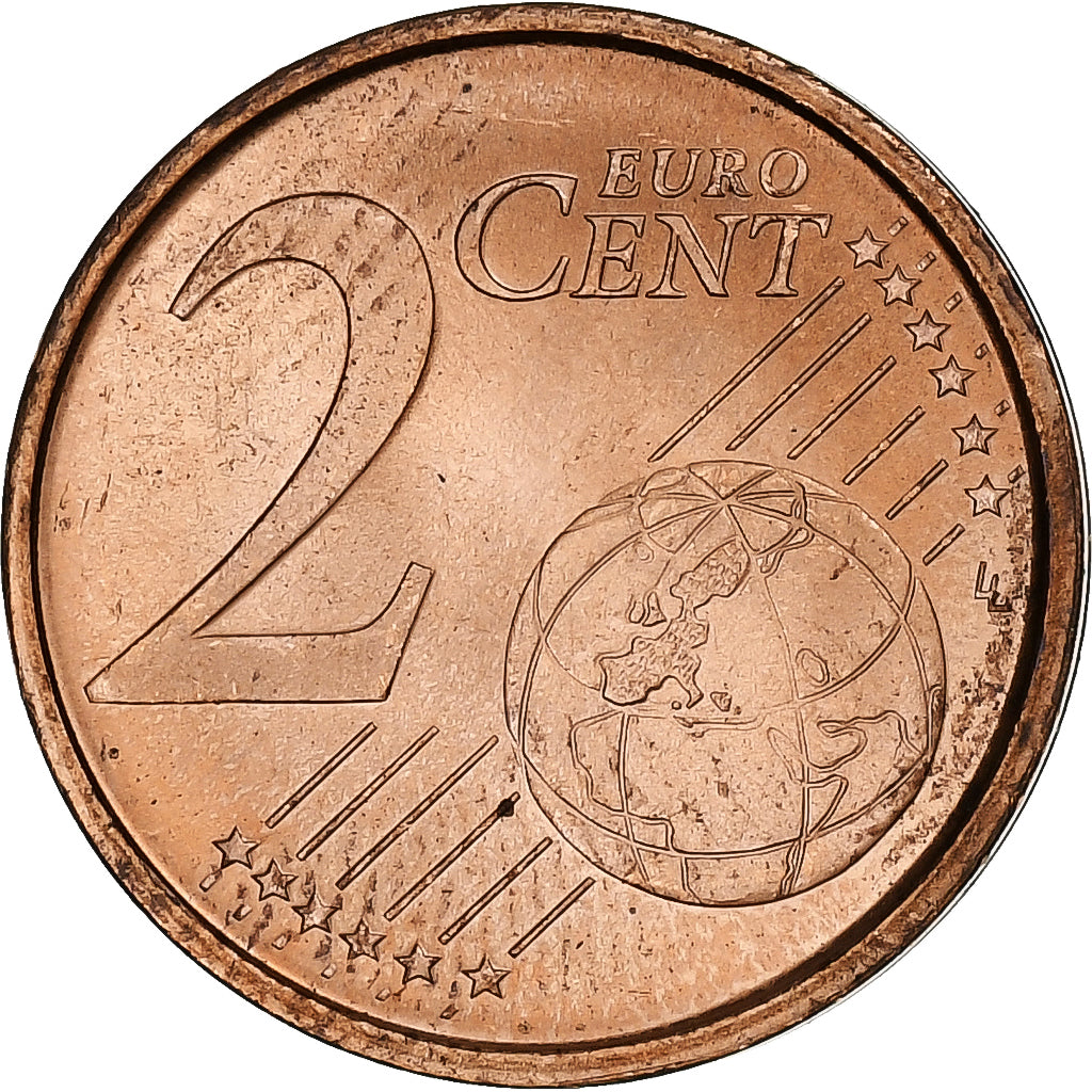 Spain, Juan Carlos I, 2 Euro Cent, 1999, Madrid, AU(55-58), Copper Plated Steel