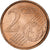 España, Juan Carlos I, 2 Euro Cent, 1999, Madrid, EBC, Cobre chapado en acero