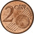 Belgia, Albert II, 2 Euro Cent, 2003, Brussels, AU(55-58), Miedź platerowana