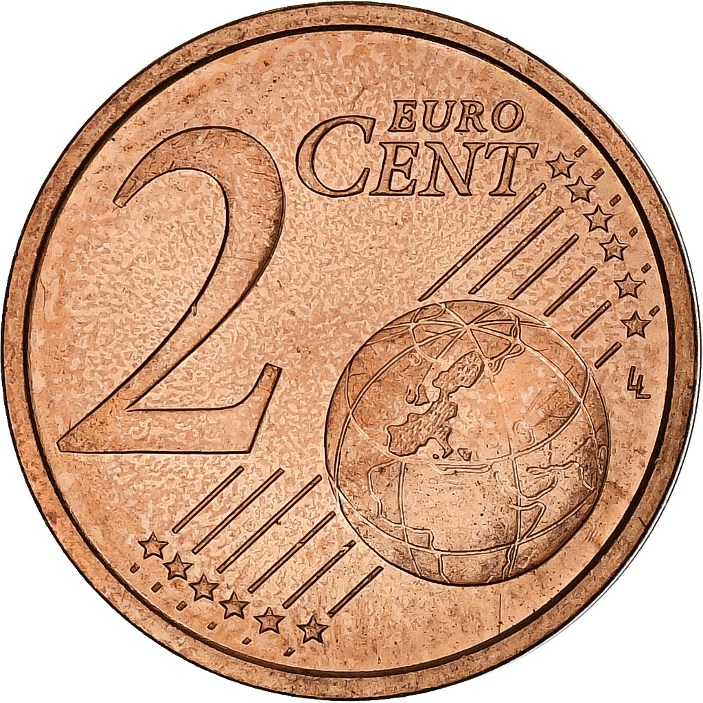 San Marino, 2 Euro Cent, 2004, Rome, EBC, Cobre chapado en acero, KM:441