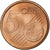 Hiszpania, Juan Carlos I, 5 Euro Cent, 2001, Madrid, MS(63), Miedź platerowana