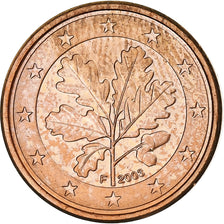 GERMANY - FEDERAL REPUBLIC, Euro Cent, 2003, Stuttgart, MS(63), Acier plaqué