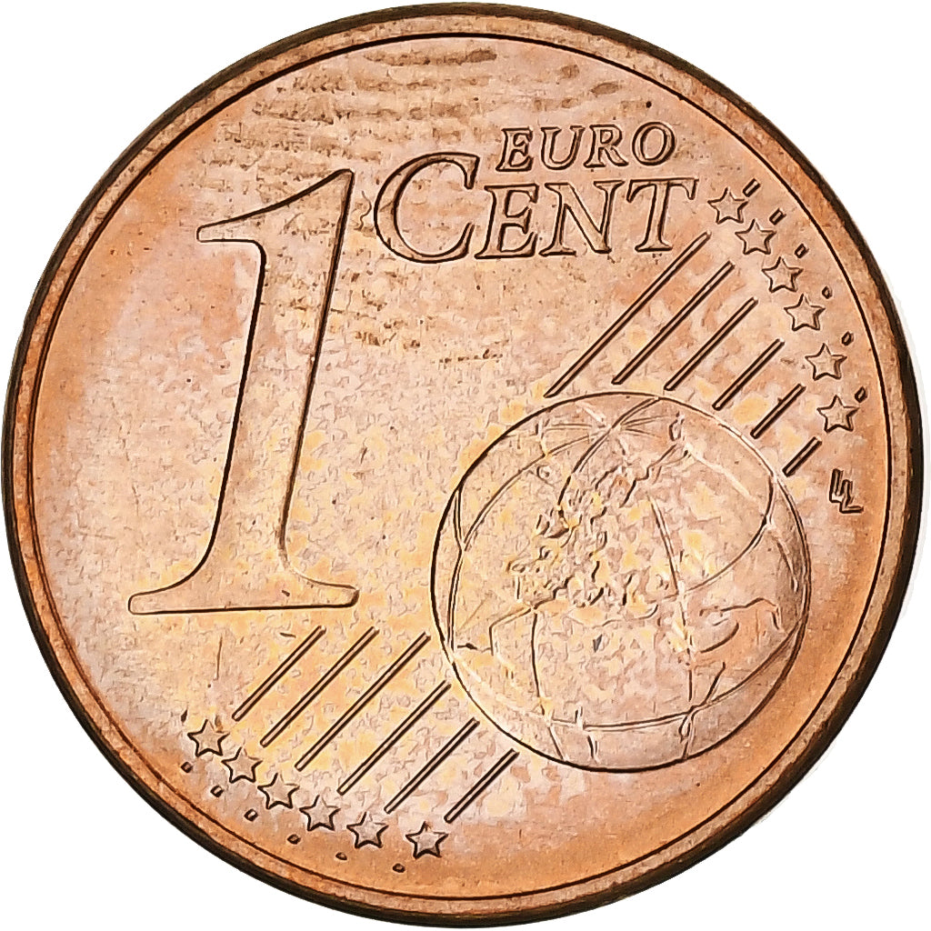 GERMANY - FEDERAL REPUBLIC, Euro Cent, 2003, Stuttgart, MS(63), Acier plaqué