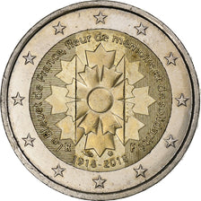 France, 2 Euro, Le Bleuet de France, 2018, Paris, TTB+, Bimétallique