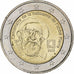 Francia, 2 Euro, Abbé Pierre, 2012, Paris, EBC, Bimetálico, KM:1894