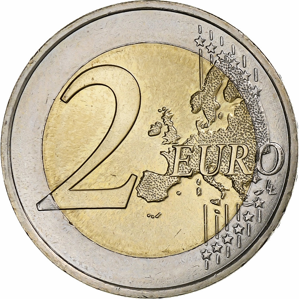 France, 2 Euro, Abbé Pierre, 2012, Paris, AU(55-58), Bi-Metallic, KM:1894