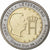 Luksemburg, Henri, 2 Euro, 2004, Utrecht, MS(63), Bimetaliczny, KM:85