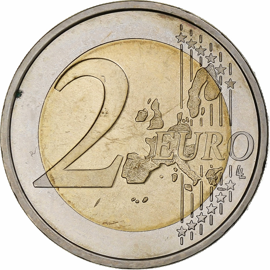 Luxembourg, Henri, 2 Euro, 2006, Utrecht, AU(55-58), Bi-Metallic, KM:88