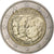 Luxembourg, Henri, 2 Euro, 2011, Utrecht, MS(63), Bi-Metallic, KM:116