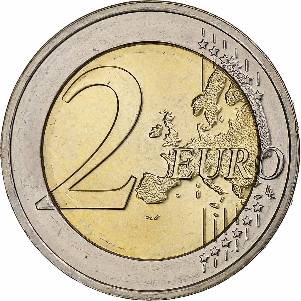 Luxembourg, 2 Euro, 175e anniversaire de la mort du grand-duc Guillaume Ier
