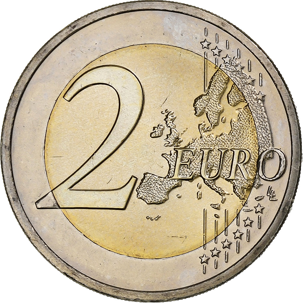 Luxemburgo, 2 Euro, 50ème anniversaire du service militaire volontaire, 2017