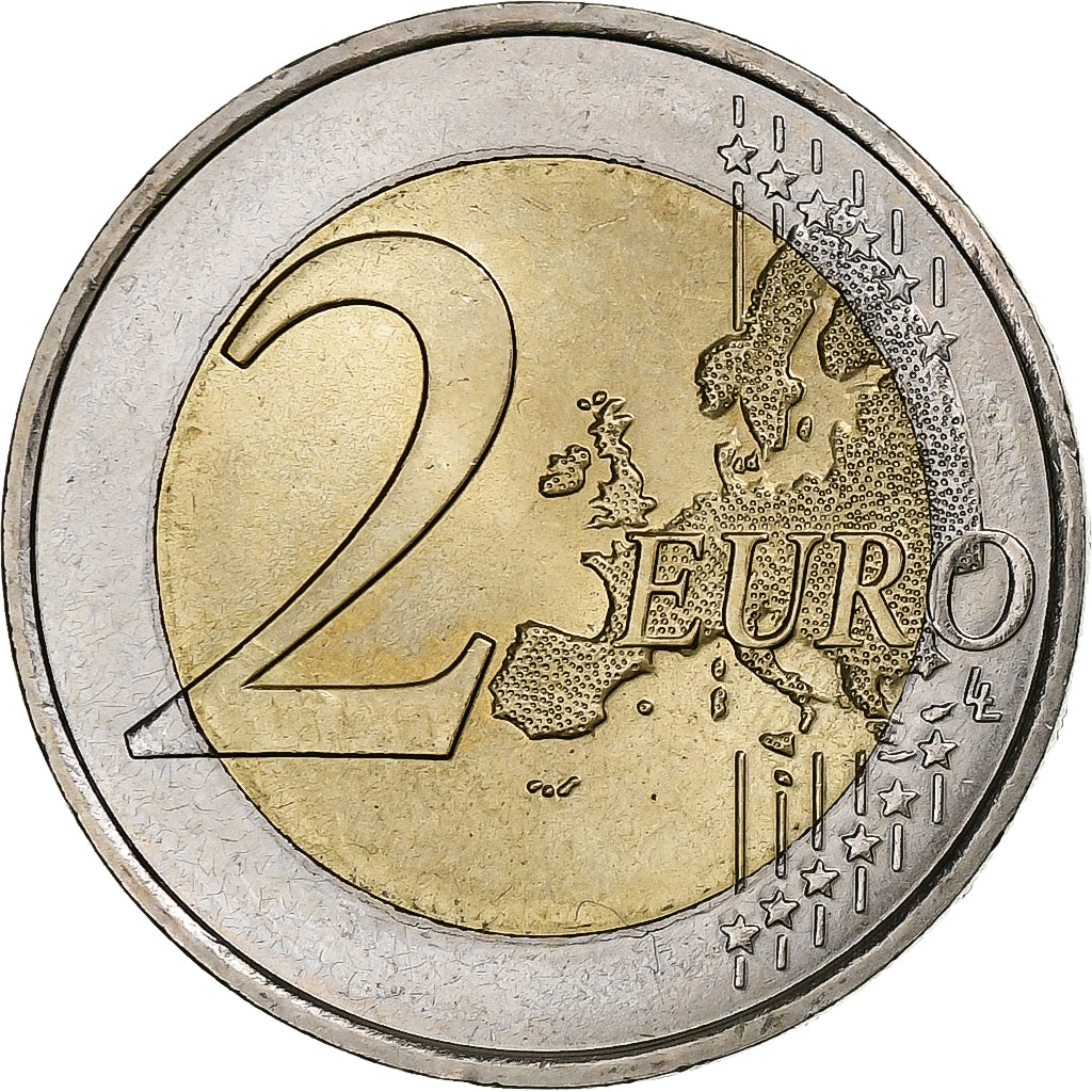França, 2 Euro, 2008, Paris, AU(55-58), Bimetálico, Gadoury:10, KM:1459