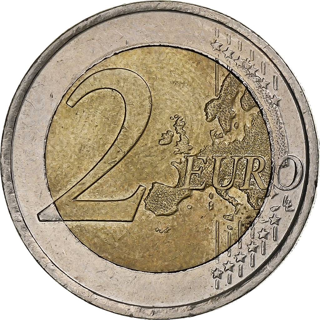 Belgique, Albert II, 2 Euro, 2009, Bruxelles, Louis Braille, TTB, Bimétallique