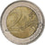Belgium, Albert II, 2 Euro, 2009, Brussels, Louis Braille, EF(40-45)