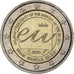 Belgium, Albert II, 2 Euro, EU Council Presidency, 2010, AU(55-58), Bi-Metallic
