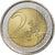 Hiszpania, Juan Carlos I, 2 Euro, 2002, Madrid, MS(63), Bimetaliczny, KM:1047