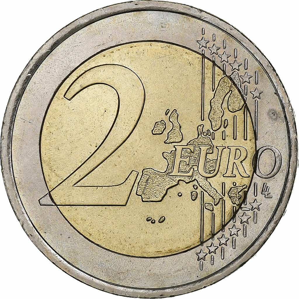 France, 2 Euro, 2001, Paris, AU(55-58), Bi-Metallic, KM:1289