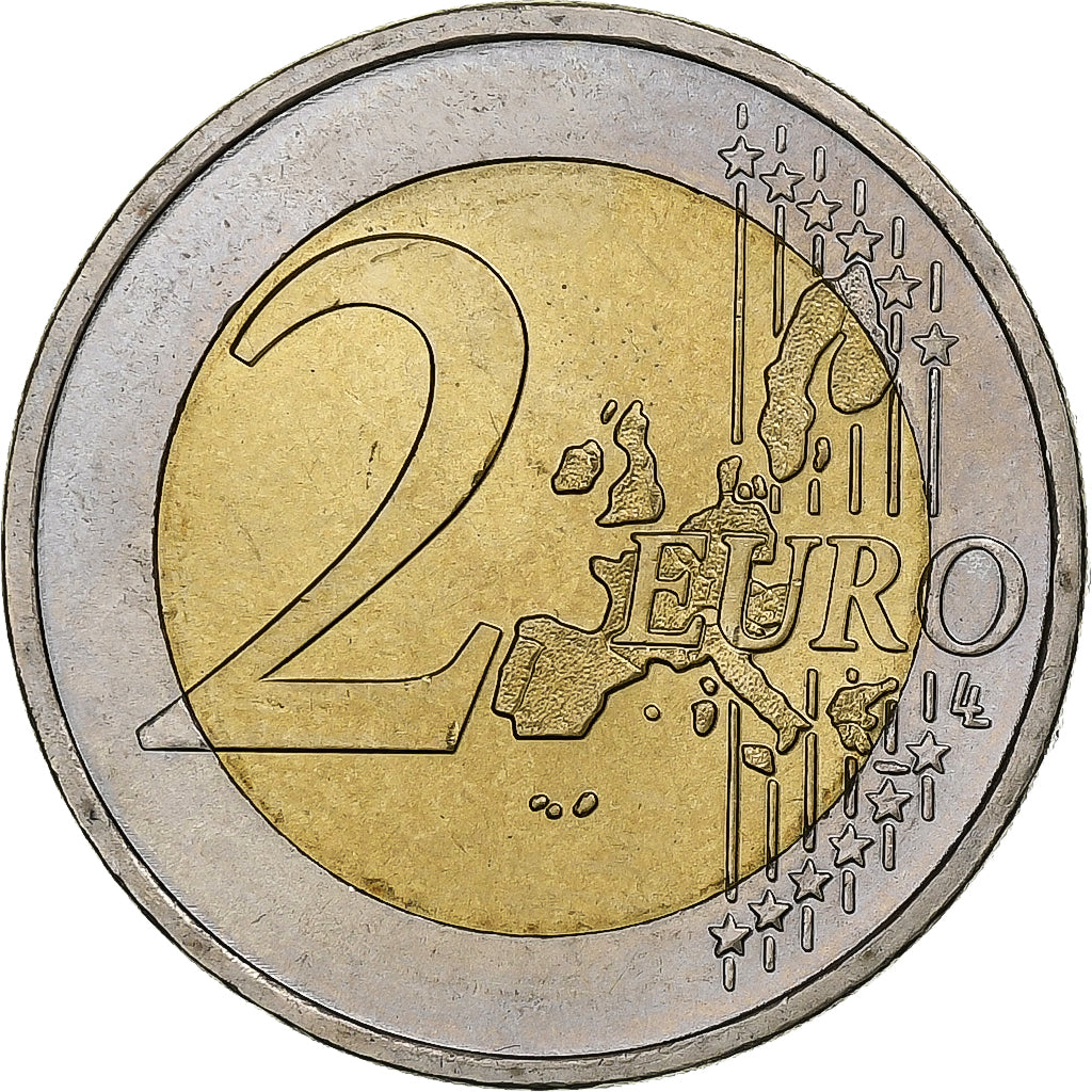Greece, 2 Euro, 2002, Athens, MS(63), Bi-Metallic, KM:188