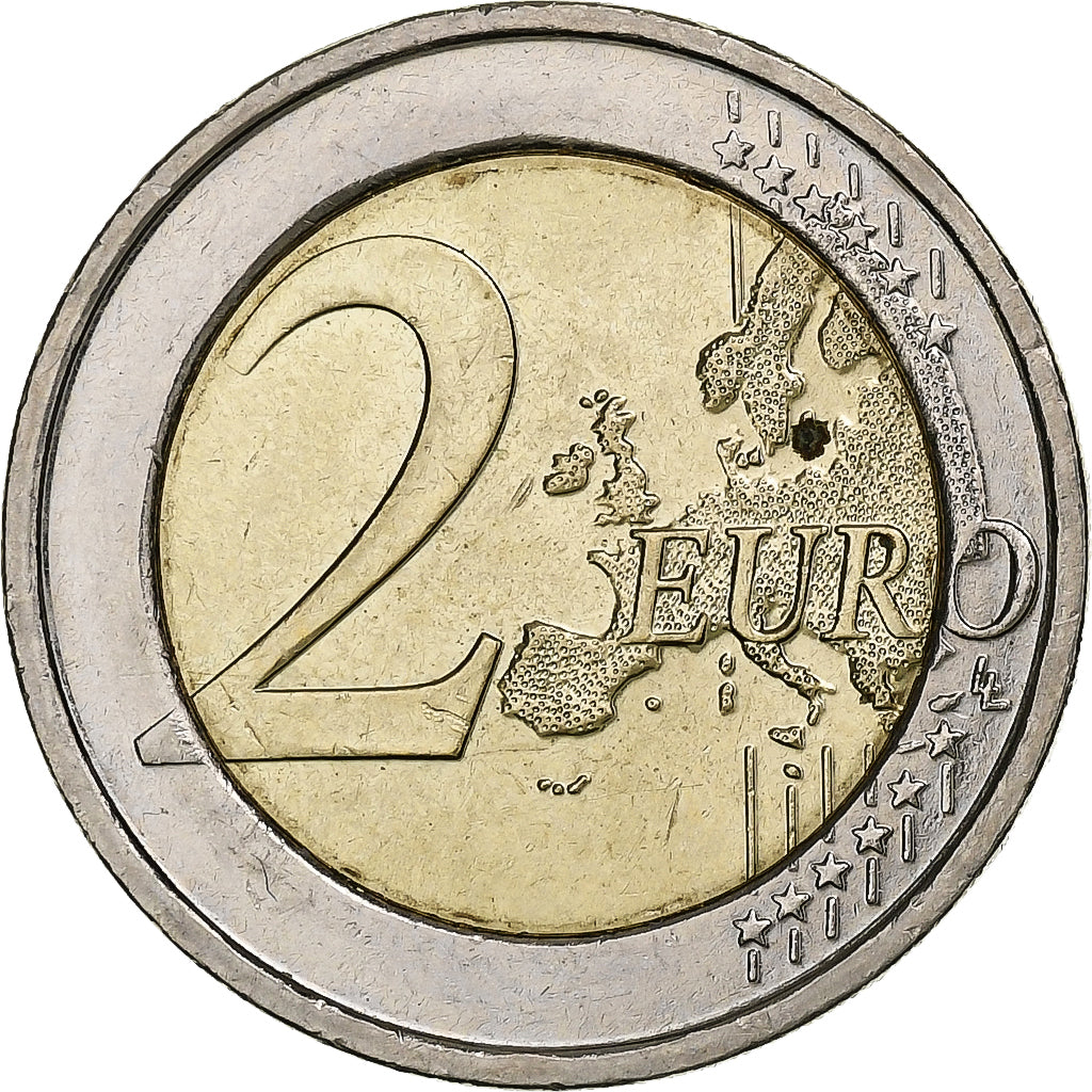 Belgien, Albert II, 2 Euro, 2010, VZ, Bi-Metallic, KM:289