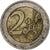 Greece, 2 Euro, 2002, Athens, EF(40-45), Bi-Metallic, KM:188