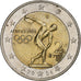 Griekenland, 2 Euro, Olympics Athens, 2004, Athens, PR, Bi-Metallic, KM:209