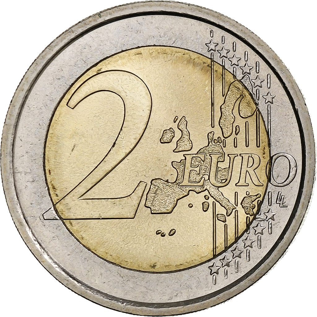Włochy, 2 Euro, Torino, 2006, Rome, MS(63), Bimetaliczny, KM:246