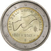 Włochy, 2 Euro, 2011, Rome, AU(55-58), Bimetaliczny, KM:338