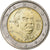 Włochy, 2 Euro, Giovanni Pascoli, 2012, Rome, AU(55-58), Bimetaliczny, KM:355