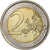 Włochy, 2 Euro, Giovanni Pascoli, 2012, Rome, AU(55-58), Bimetaliczny, KM:355