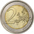 Włochy, 2 Euro, Giovanni Pascoli, 2012, Rome, AU(55-58), Bimetaliczny, KM:355