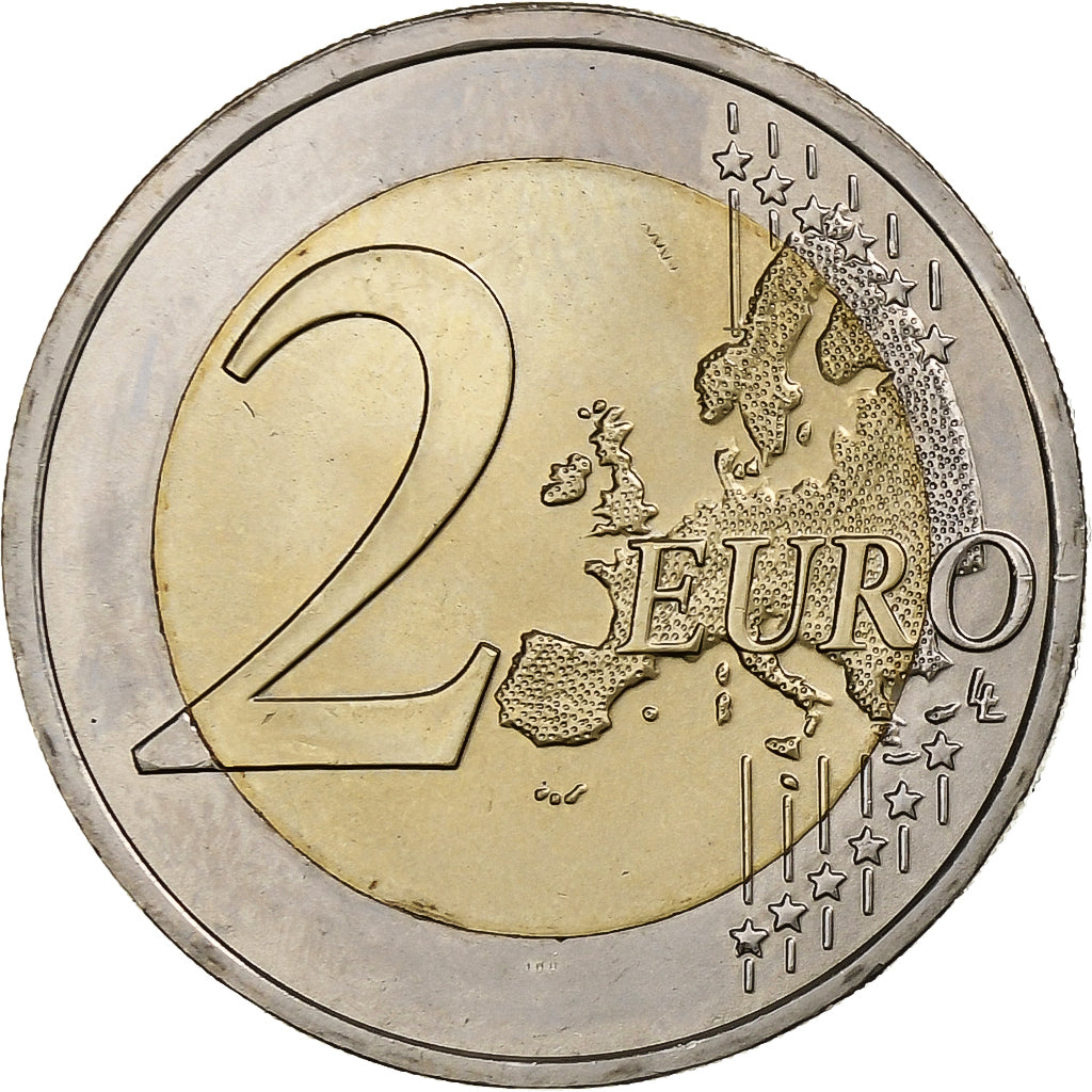 Slovakia, 2 Euro, Cyrille, Methode, 2013, Kremnica, MS(63), Bi-Metallic, KM:128