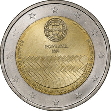 Portogallo, 2 Euro, Human Rights, 2008, Lisbon, BB, Bi-metallico, KM:784