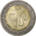 Portugal, 2 Euro, Lusophonie, 2009, Lisbon, MS(63), Bimetaliczny, KM:786
