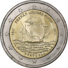 Portugal, 2 Euro, 2011, Mendes Pinto, SC, Bimetálico