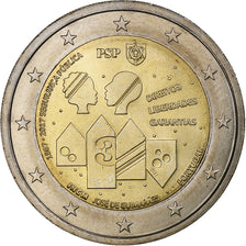 Portugal, 2 Euro, Police de sécurité publique, 2017, MS(63), Bi-Metallic