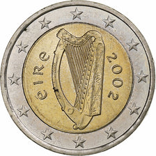 IRELAND REPUBLIC, 2 Euro, 2002, Sandyford, MS(63), Bi-Metallic, KM:39