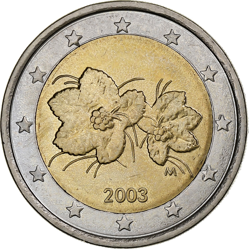 Finland, 2 Euro, 2003, Mint of Finland, MS(63), Bi-Metallic, KM:105