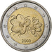 Finlandia, 2 Euro, 2003, Mint of Finland, SPL, Bi-metallico, KM:105