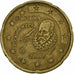 Espagne, Juan Carlos I, 20 Euro Cent, 2000, Madrid, TTB, Laiton, KM:1044