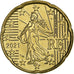 France, 20 Euro Cent, 2021, Paris, SUP, Laiton, KM:1411