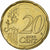 France, 20 Euro Cent, 2021, Paris, AU(55-58), Brass, KM:1411