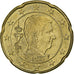 Belgia, Philippe, 20 Euro Cent, 2019, AU(50-53), Mosiądz, KM:335