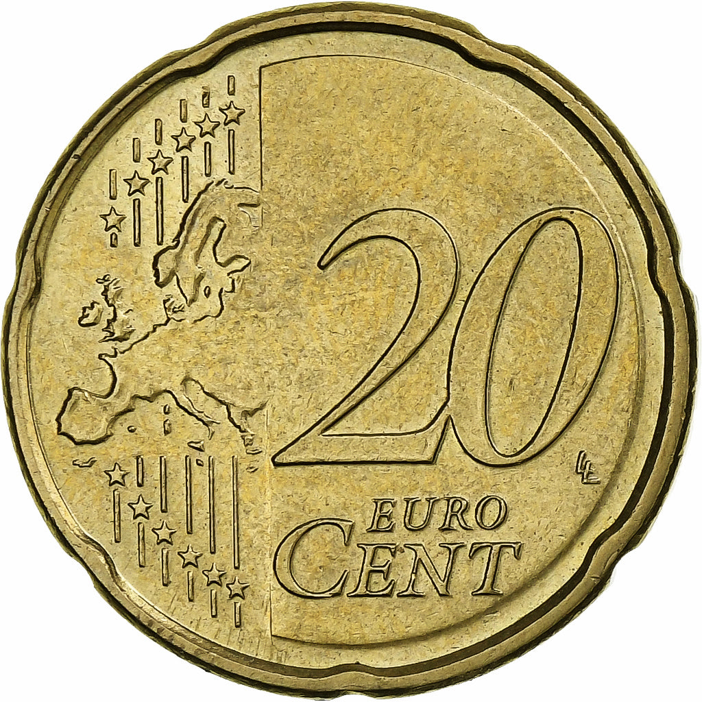 Belgium, Philippe, 20 Euro Cent, 2019, AU(50-53), Brass, KM:335