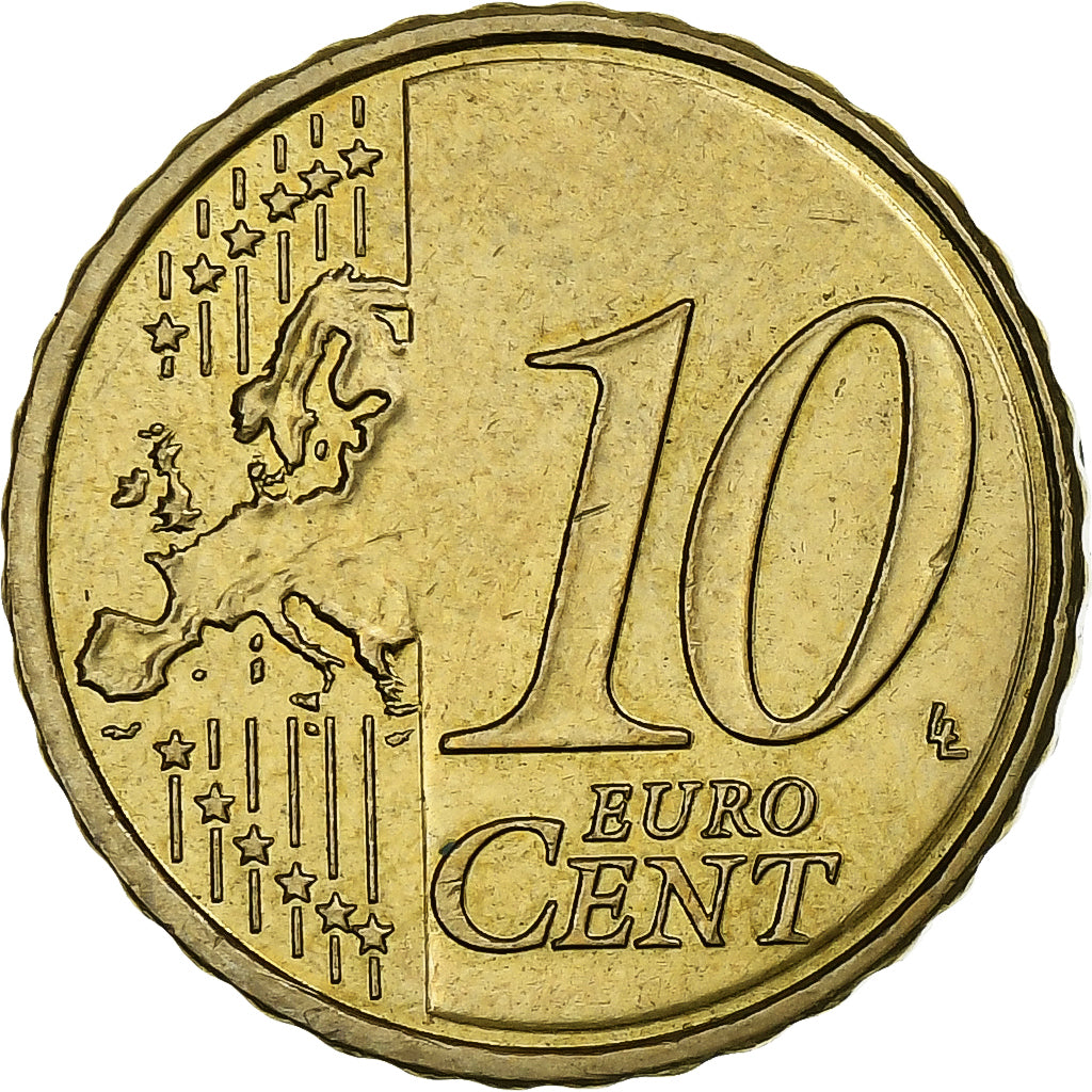 France, 10 Euro Cent, 2020, Paris, TTB, Laiton, KM:1410