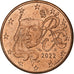 Francia, 5 Euro Cent, 2022, SPL-, Acciaio placcato rame, Gadoury:3, KM:1284