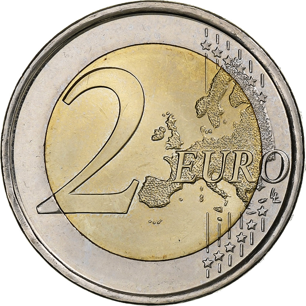 Spanien, Juan Carlos I, 2 Euro, Burgos, 2012, Madrid, UNZ, Bi-Metallic, KM:1254